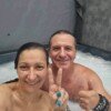 petit moment en amoureux dans le jacuzzi